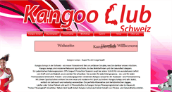 Desktop Screenshot of kangooclub.ch